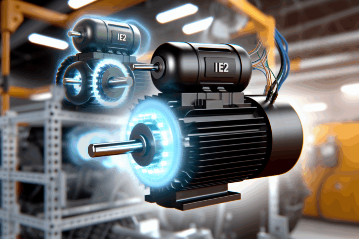 Elektromotory IE2 pro efektivnější průmysl