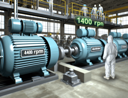 Elektromotory 1400 otáček v průmyslové praxi