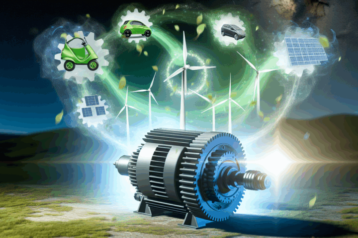 Electric motors driving sustainable technology revolution
