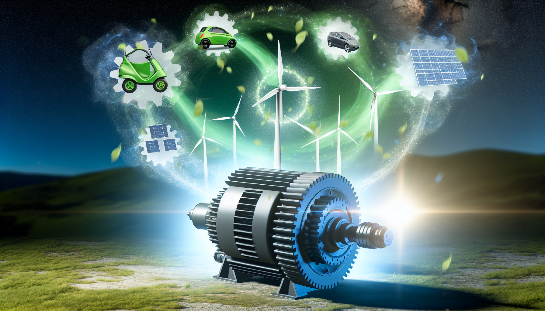 Electric motors driving sustainable technology revolution